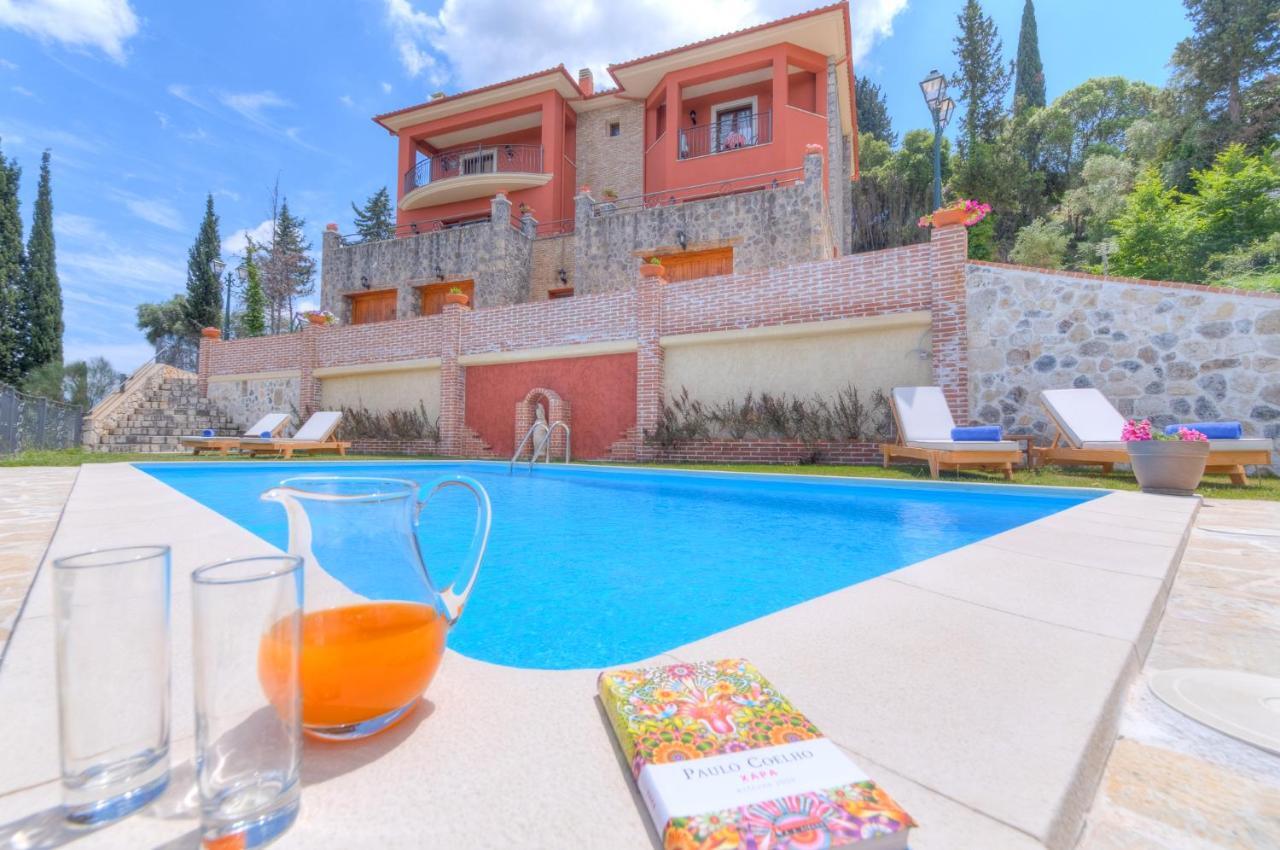 Villa Savvina Potamós エクステリア 写真